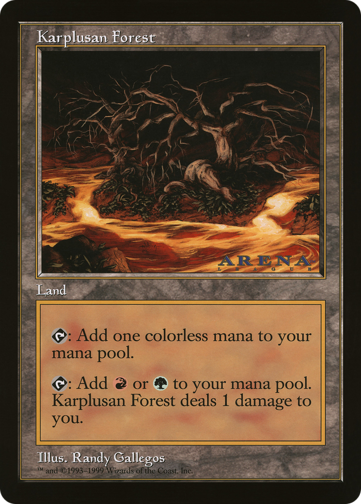 Karplusan Forest (OLEP-068) [Oversized League Prizes]
