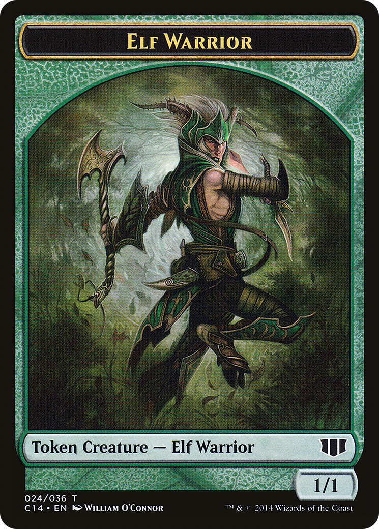 Elf Warrior (TC14-024) [Commander 2014 Tokens]
