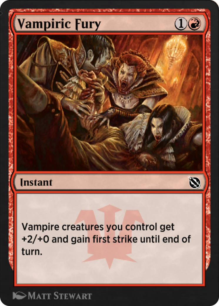 Vampiric Fury (SIS-046) [Shadows of the Past]