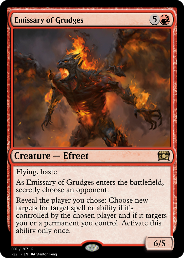Emissary of Grudges (PZ2-70761) [Treasure Chest] Foil