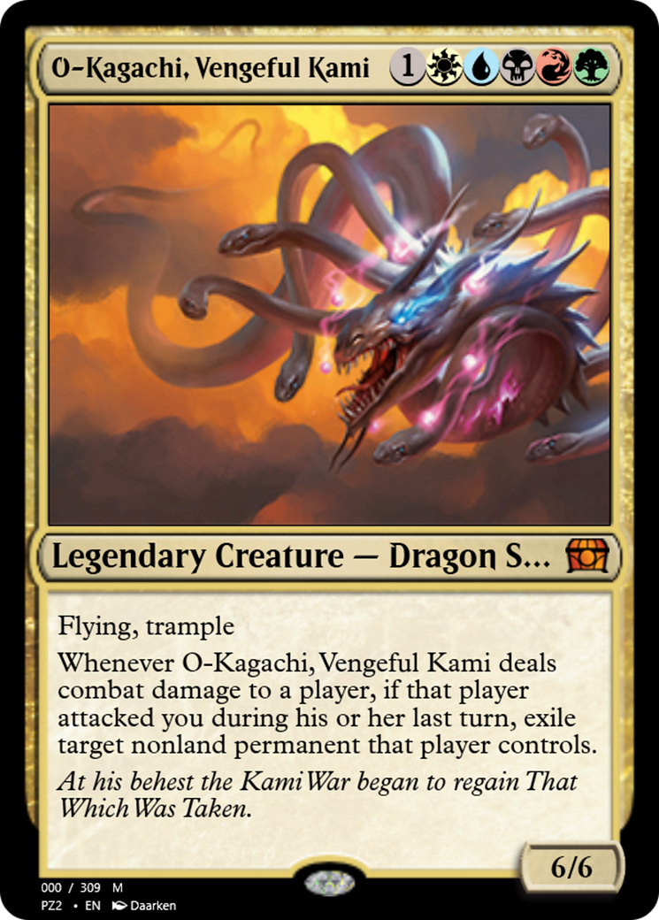 O-Kagachi, Vengeful Kami (PZ2-65733) [Treasure Chest]