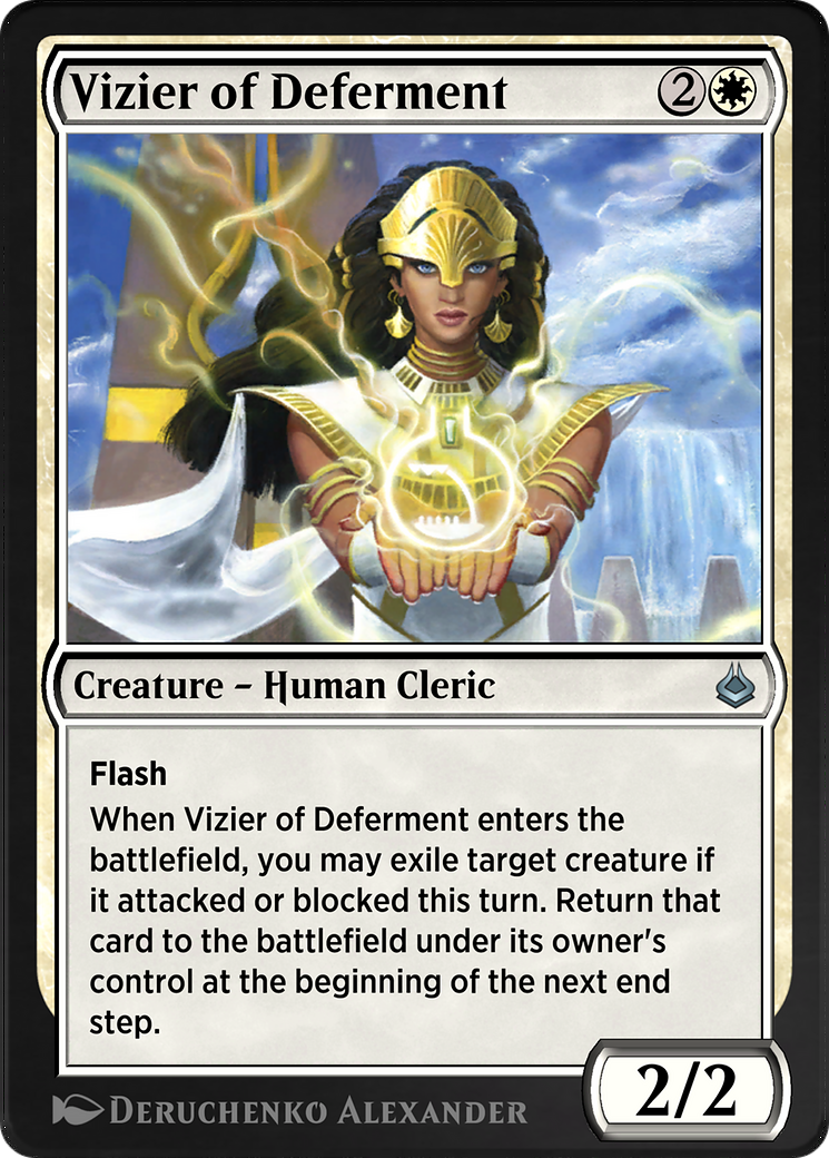 Vizier of Deferment (AKR-044) [Amonkhet Remastered]