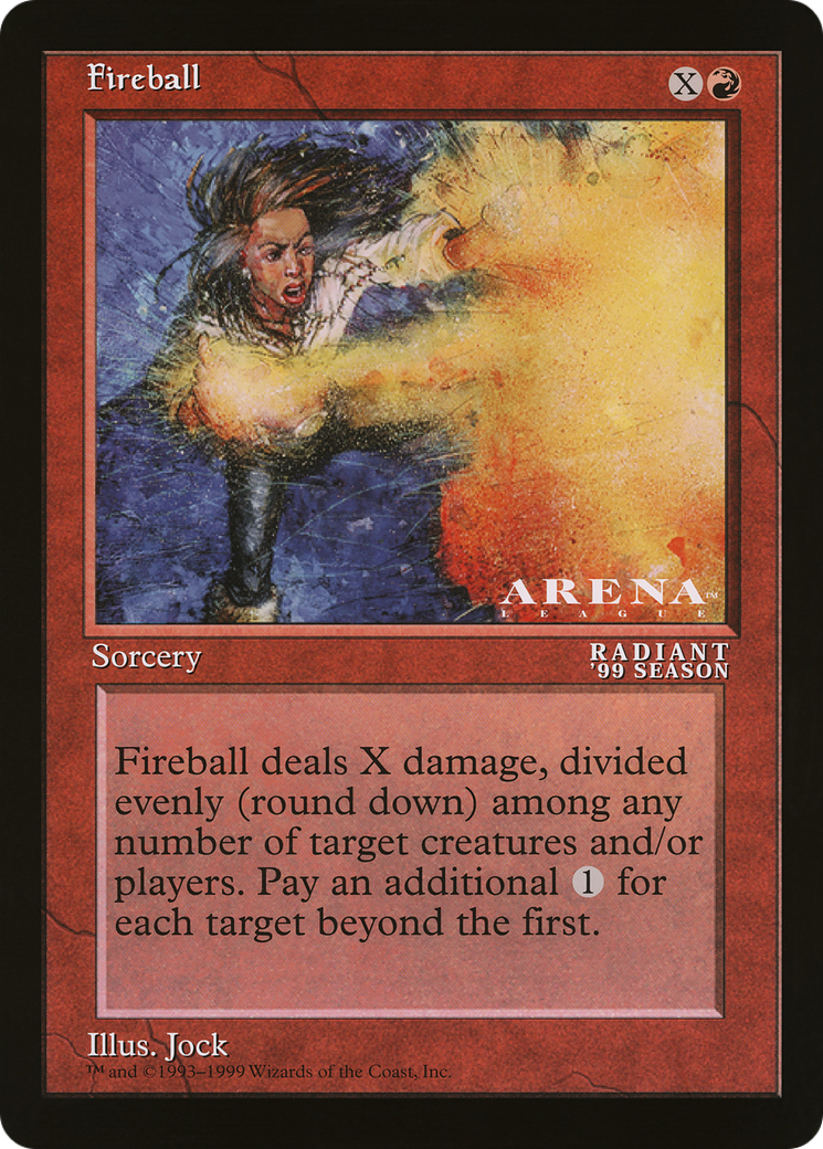 Fireball (OLEP-083) [Oversized League Prizes]