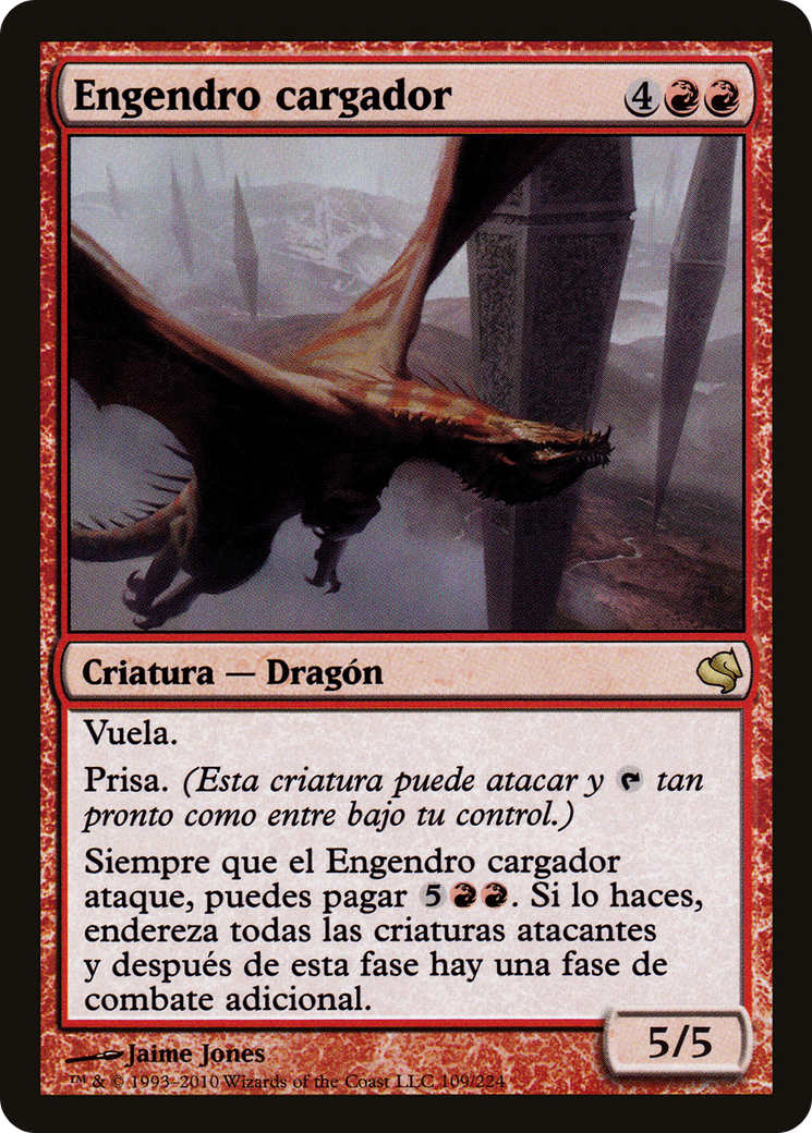 Hellkite Charger (Spanish) - "Engendro cargador" (PS11-109) [Salvat 2011]