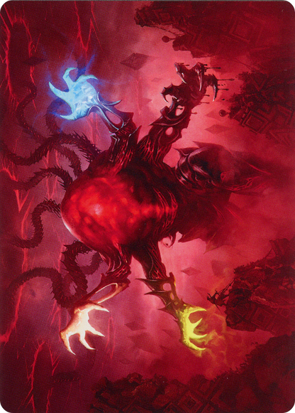 Omnath, Locus of All // Omnath, Locus of All (AMOM-051) (Borderless) [March of the Machine Art Series] Foil
