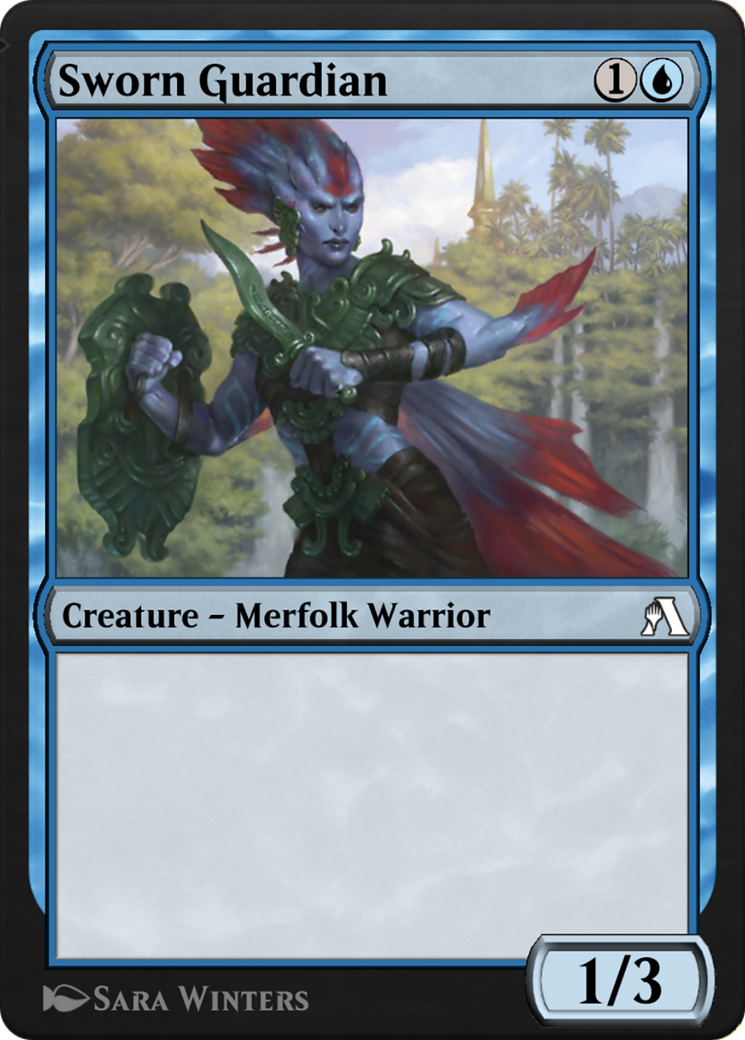 Sworn Guardian (ANB-035) [Arena Beginner Set]
