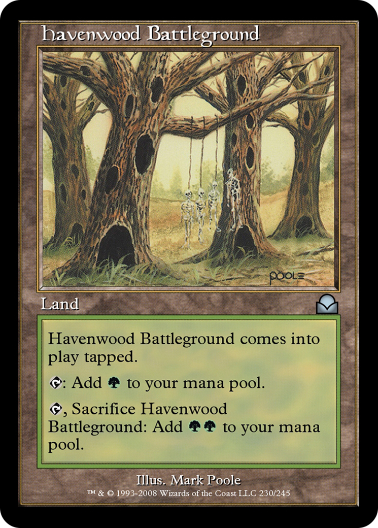 Havenwood Battleground (ME2-230) [Masters Edition II]