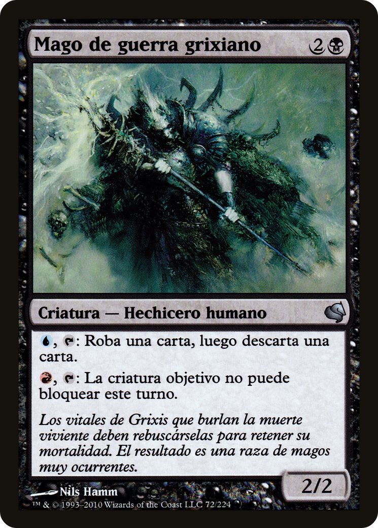 Grixis Battlemage (Spanish) - "Mago de guerra grixiano" (PS11-072) [Salvat 2011]