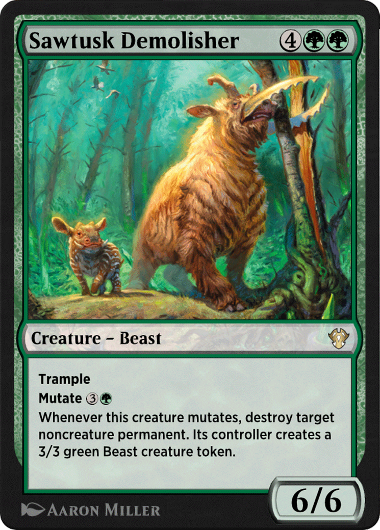 Sawtusk Demolisher (HA4-016) [Historic Anthology 4]