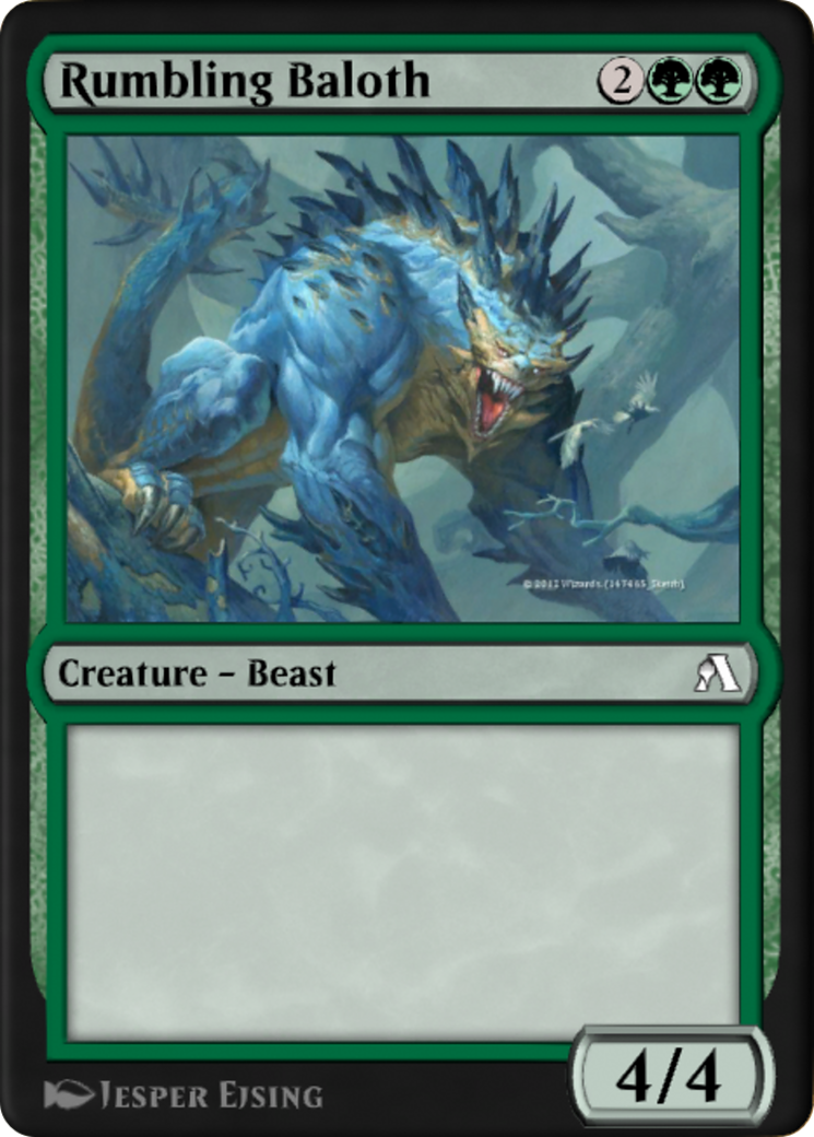 Rumbling Baloth (XANA-047) [Arena New Player Experience Extras]
