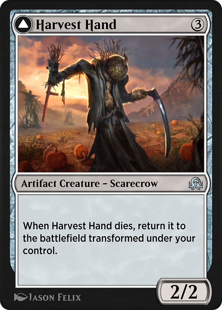 Harvest Hand // Scrounged Scythe (SIR-252) [Shadows over Innistrad Remastered]