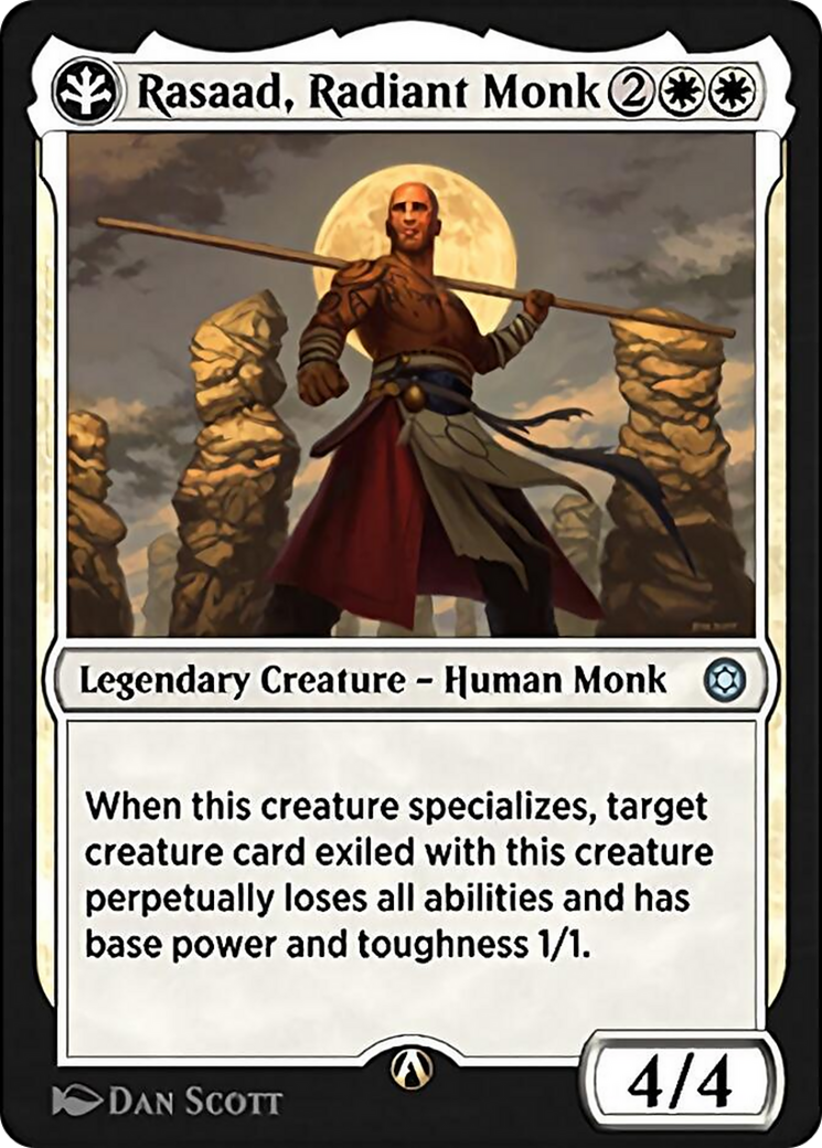 Rasaad, Radiant Monk (HBG-04W) [Alchemy Horizons: Baldur's Gate]