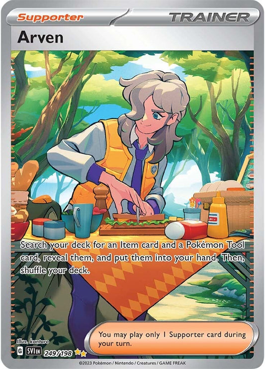 Arven (249/198) [Écarlate et Violet : Set de base]