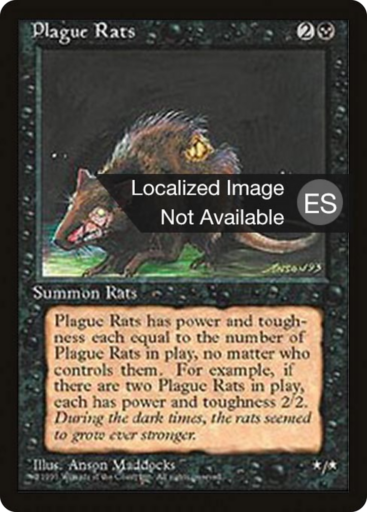Plague Rats [Fourth Edition Foreign Black Border]