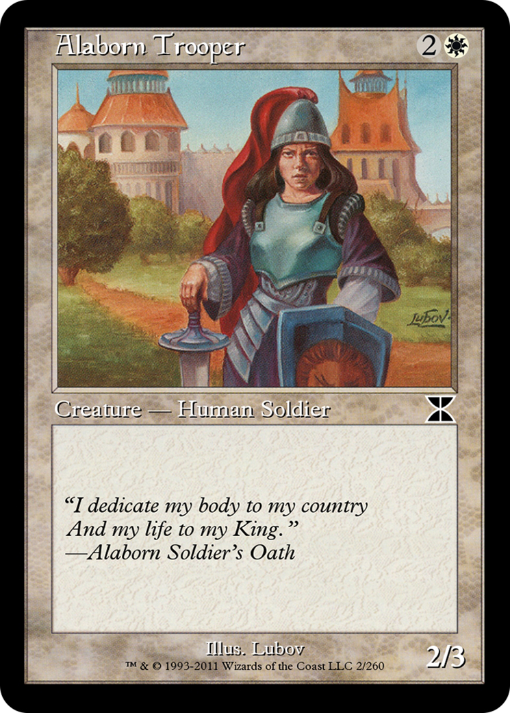 Alaborn Trooper (ME4-002) [Masters Edition IV]
