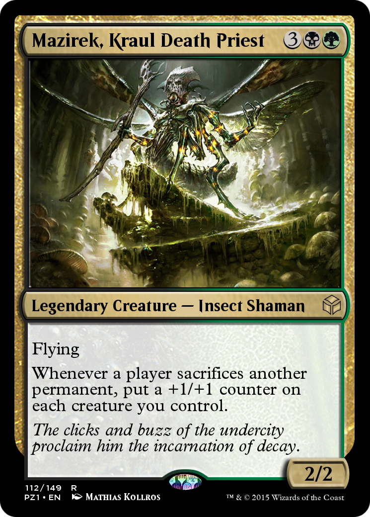 Mazirek, Kraul Death Priest (PZ1-112) [Legendary Cube Prize Pack]