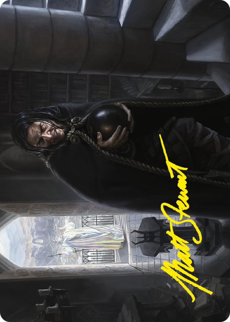 Gríma, Saruman's Footman // Gríma, Saruman's Footman (ALTR-063) (Borderless) [Tales of Middle-earth Art Series]