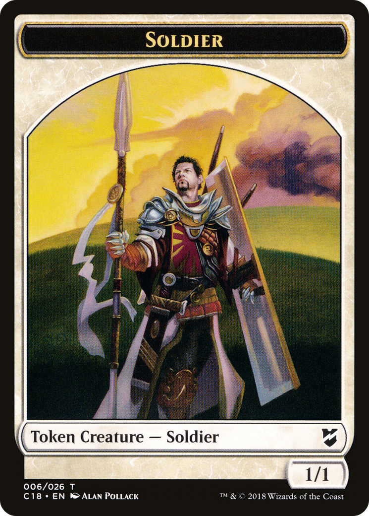 Soldier (TC18-006) [Commander 2018 Tokens]