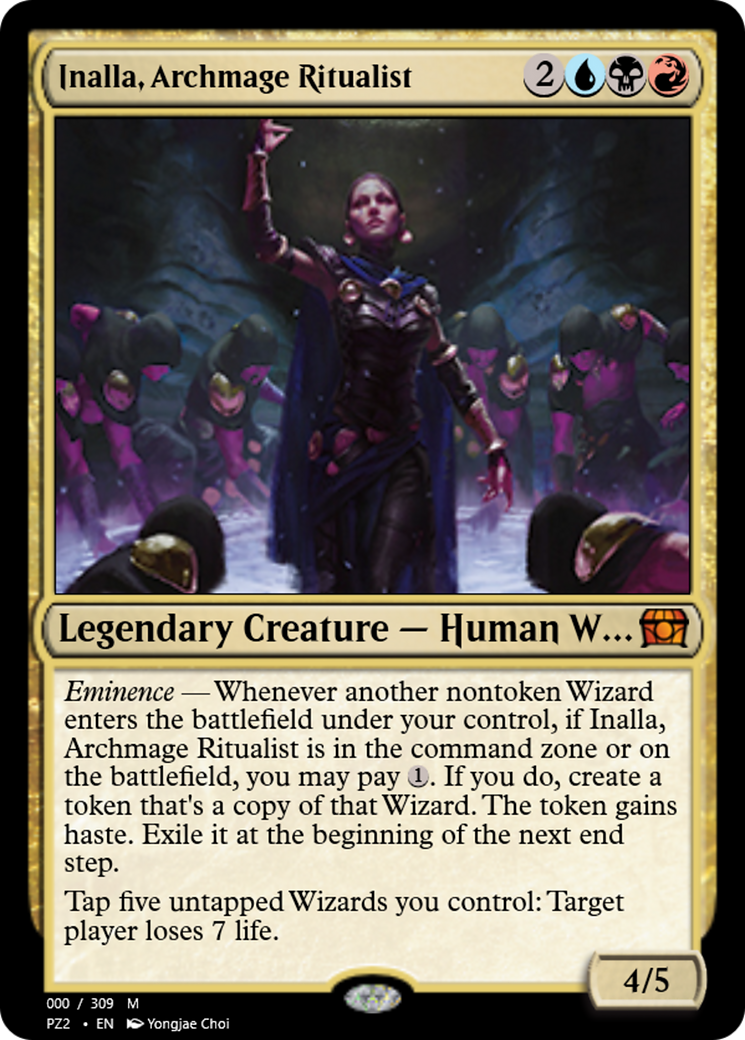 Inalla, Archmage Ritualist (PZ2-65737) [Treasure Chest]