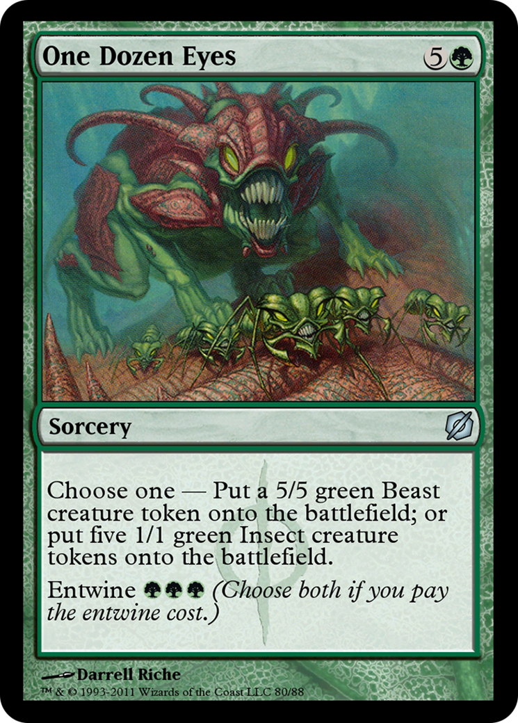 One Dozen Eyes (TD2-080) [Duel Decks: Mirrodin Pure vs. New Phyrexia]
