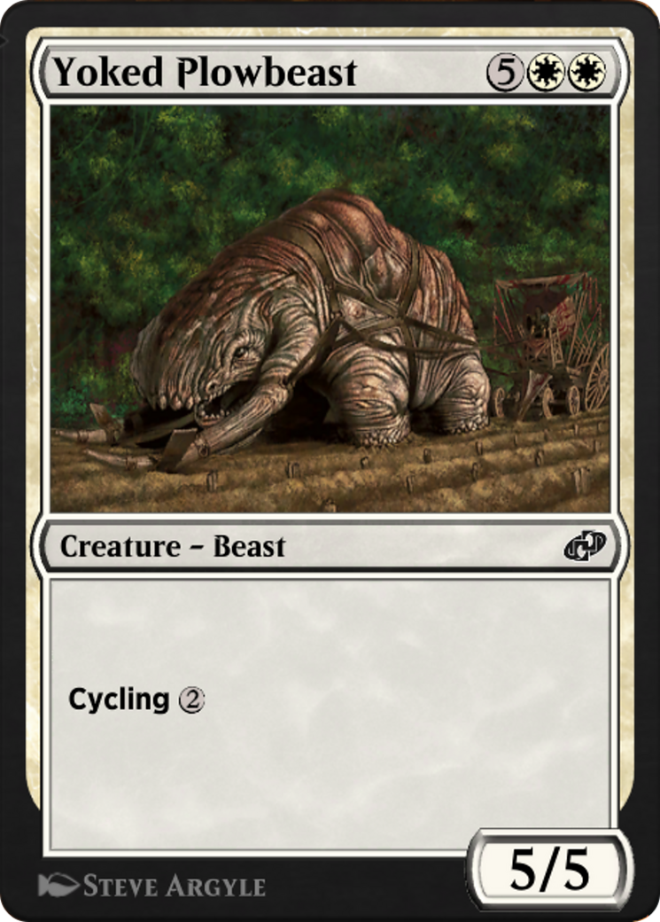 Yoked Plowbeast (J21-160) [Jumpstart: Historic Horizons]