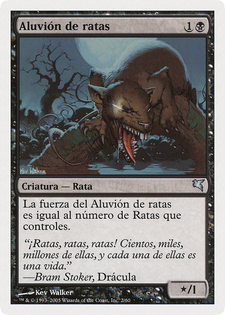 Swarm of Rats (Spanish) - "Aluvion de ratas" (PSAL-0A2) [Salvat 2005]