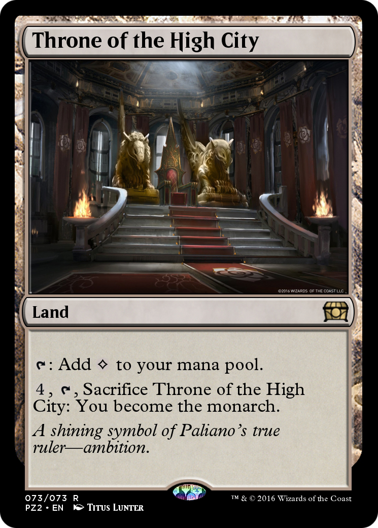 Throne of the High City (PZ2-073) [Treasure Chest] Foil