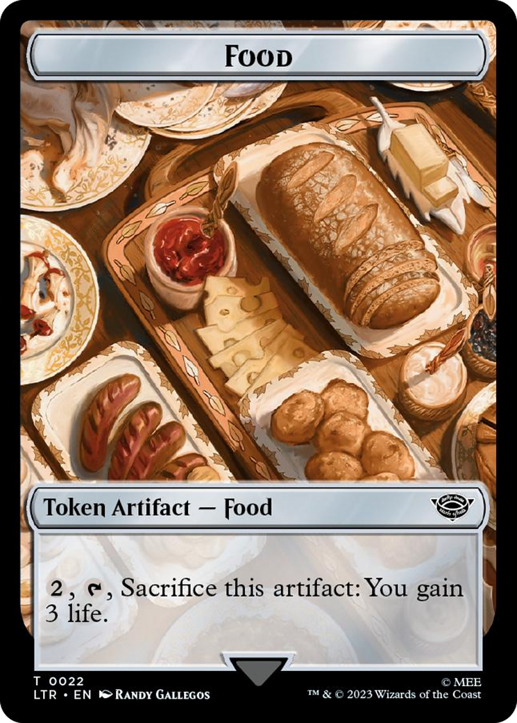 Food (TLTR-022) [Tales of Middle-earth Tokens] Foil