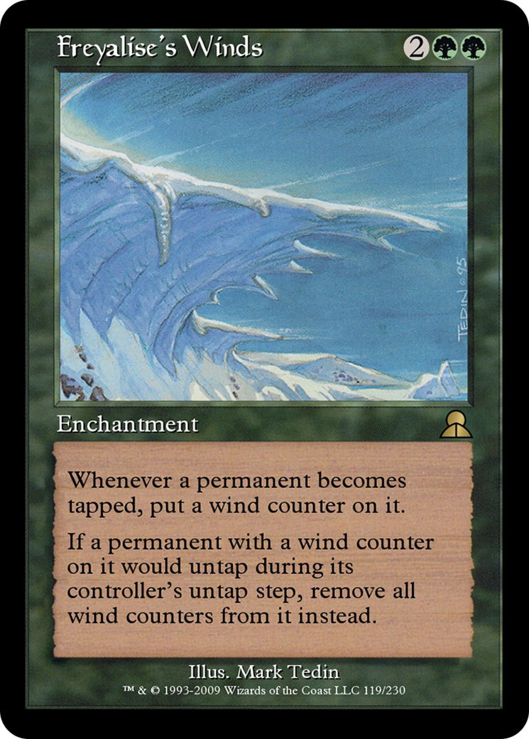 Freyalise's Winds (ME3-119) [Masters Edition III] Foil