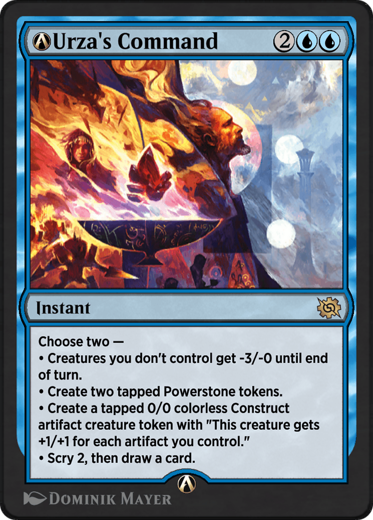 A-Urza's Command (BRO-A-70) [The Brothers' War]