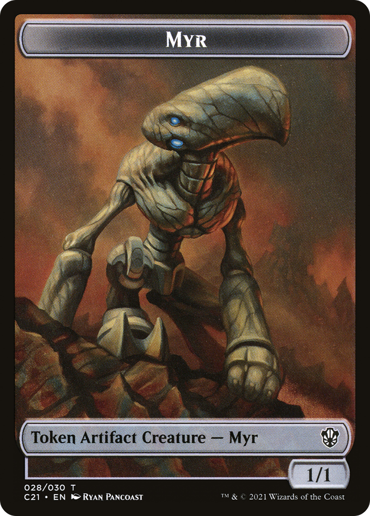 Myr (TC21-028) [Commander 2021 Tokens]