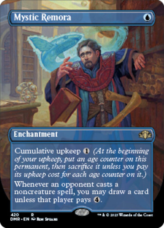 Remora Mystique (Illustration alternative sans bordure) [Dominaria Remastered]