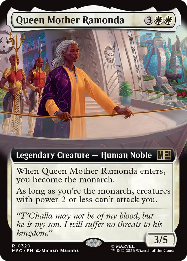 Queen Mother Ramonda (Extended Art) [Marvel Super Heroes Commander]