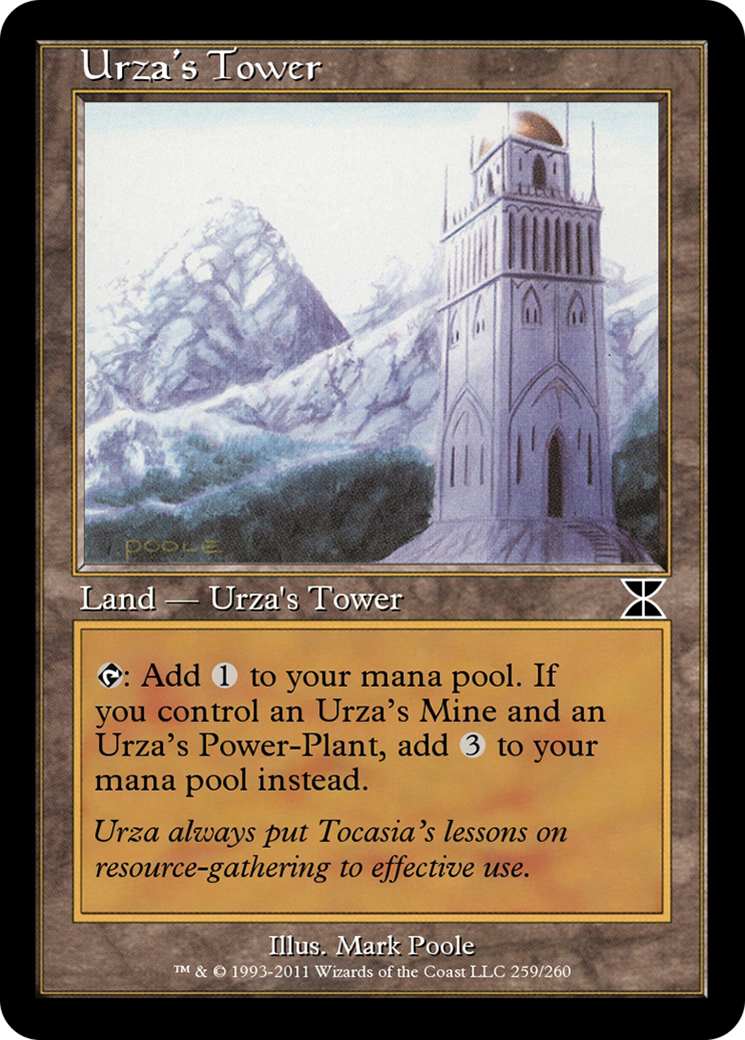 Urza's Tower (ME4-259C) [Masters Edition IV] Foil