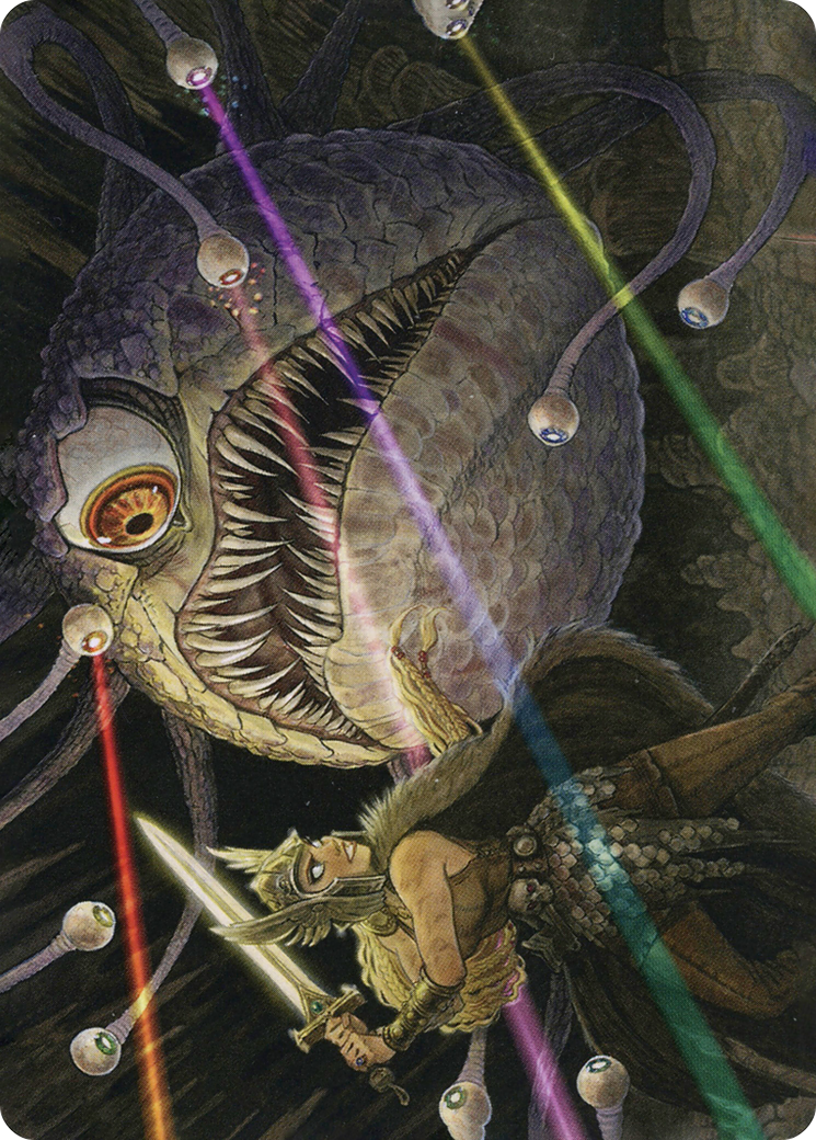 Hive of the Eye Tyrant // Hive of the Eye Tyrant (AAFR-053) (Borderless) [Adventures in the Forgotten Realms Art Series] Foil