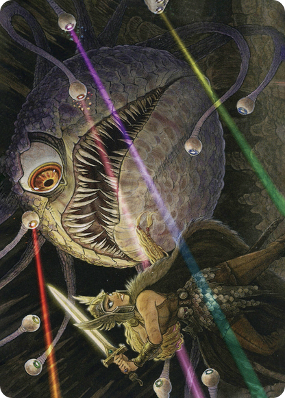 Hive of the Eye Tyrant // Hive of the Eye Tyrant (AAFR-053) (Borderless) [Adventures in the Forgotten Realms Art Series]