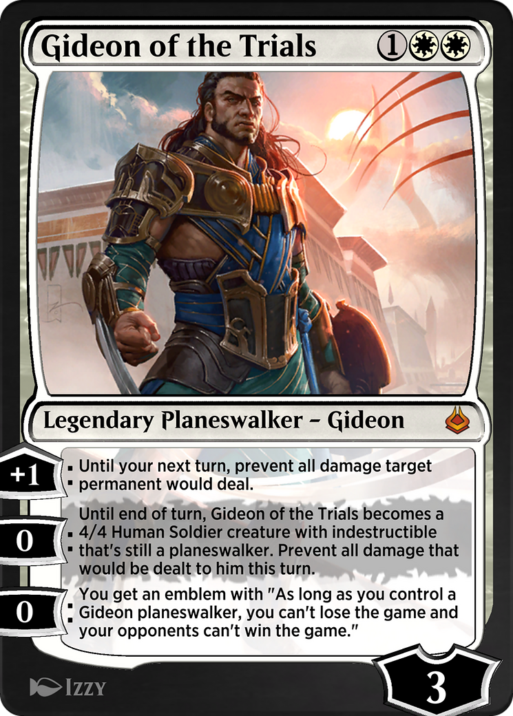 Gideon of the Trials (AKR-019) [Amonkhet Remastered]