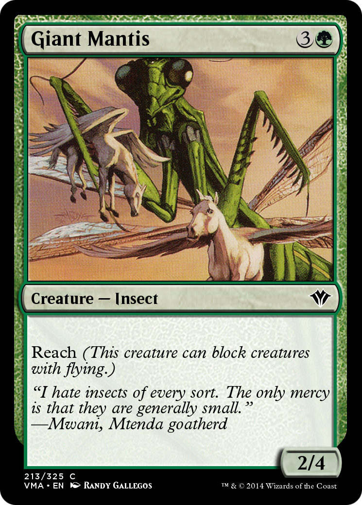 Giant Mantis (VMA-213) [Vintage Masters] Foil