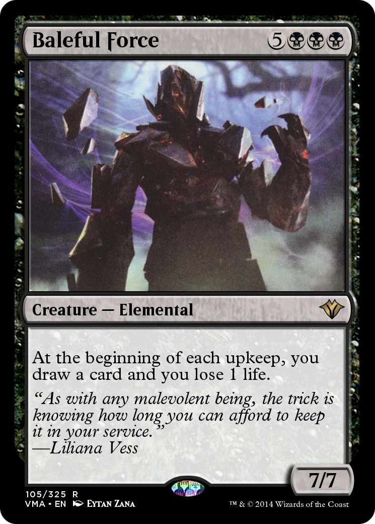 Baleful Force (VMA-105) [Vintage Masters] Foil