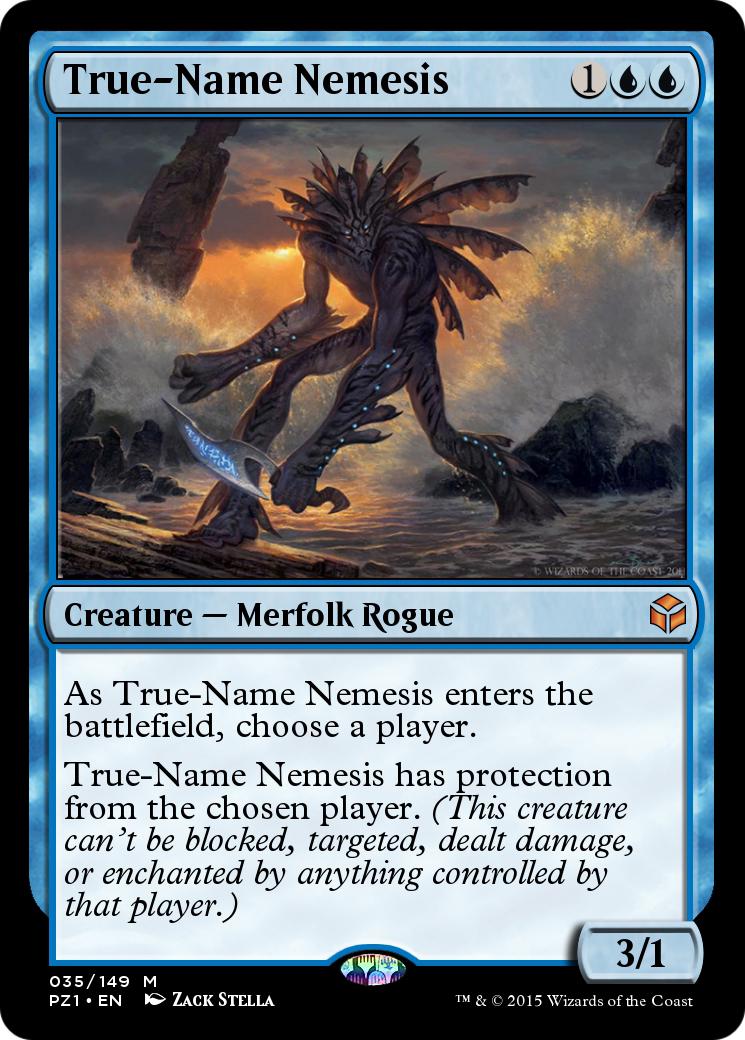 True-Name Nemesis (PZ1-035) [Legendary Cube Prize Pack] Foil