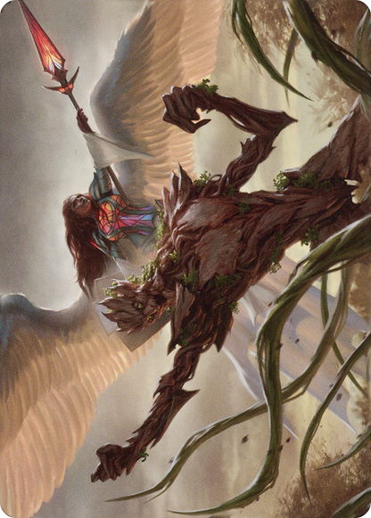 Strength of the Coalition // Strength of the Coalition (ADMU-041) (Borderless) [Dominaria United Art Series]