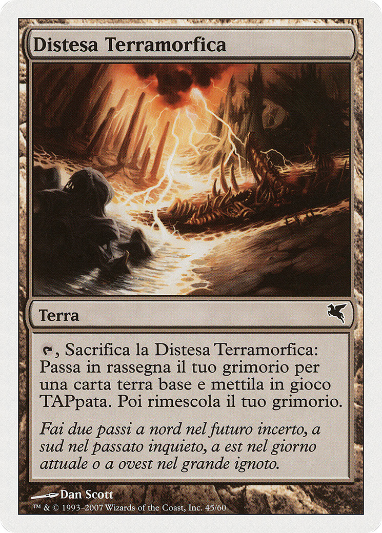 Terramorphic Expanse (Italian) - "Distesa Terramorfica" (PSAL-L45) [Salvat 2005]