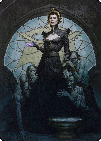 Liliana of the Veil // Liliana of the Veil (ADMU-024) (Borderless) [Dominaria United Art Series] Foil