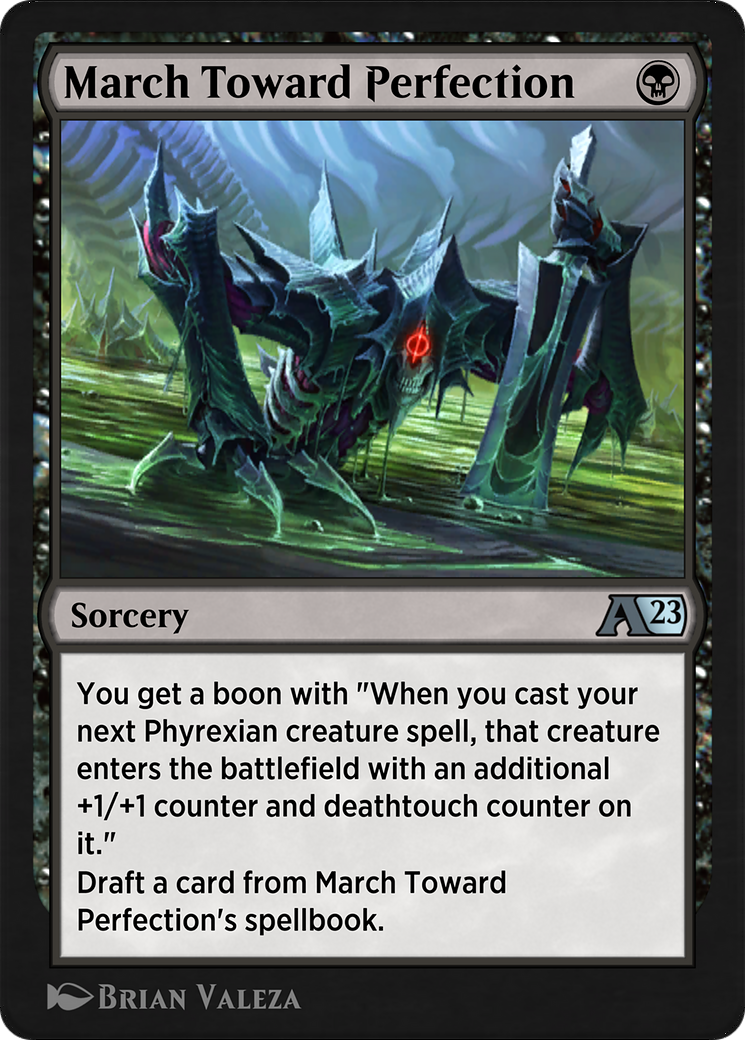 March Toward Perfection (YONE-009) [Alchemy: Phyrexia]