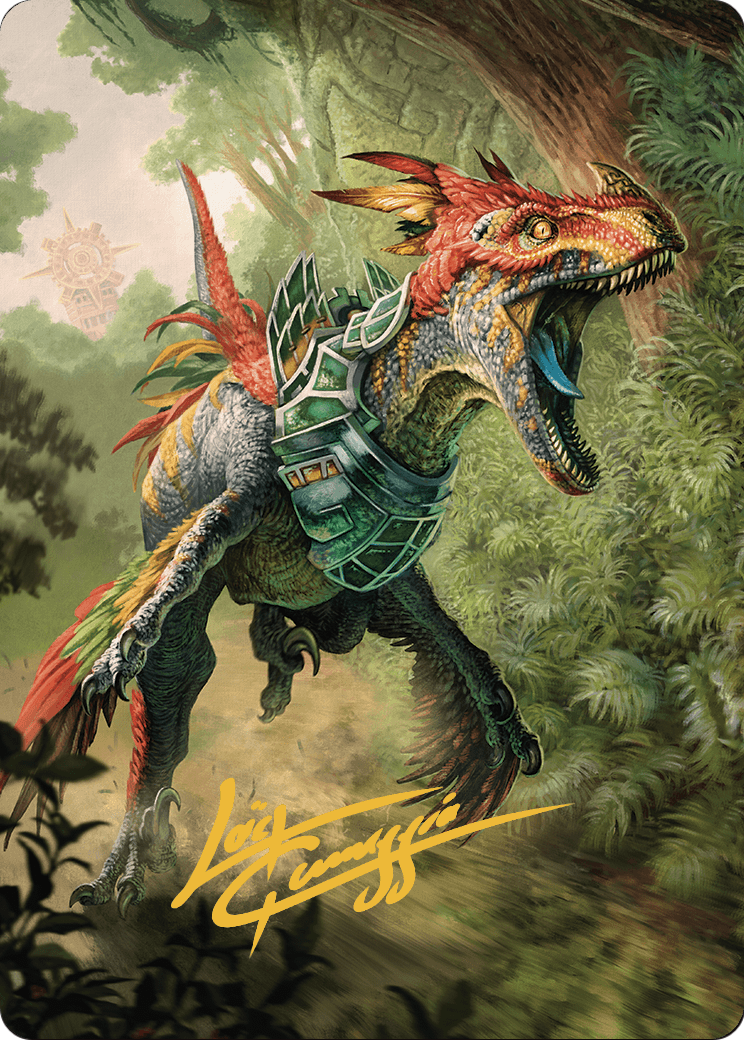 Dinosaur // Dinosaur (ALCI-067) (Borderless) [The Lost Caverns of Ixalan Art Series]