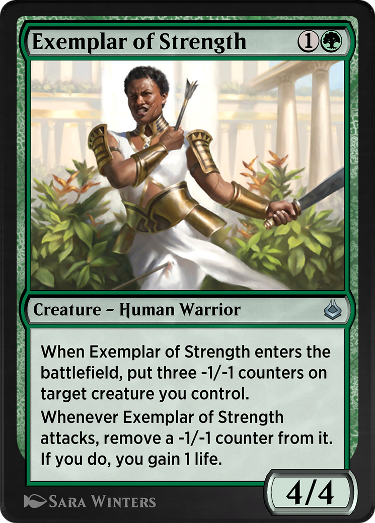 Exemplar of Strength (AKR-190) [Amonkhet Remastered]
