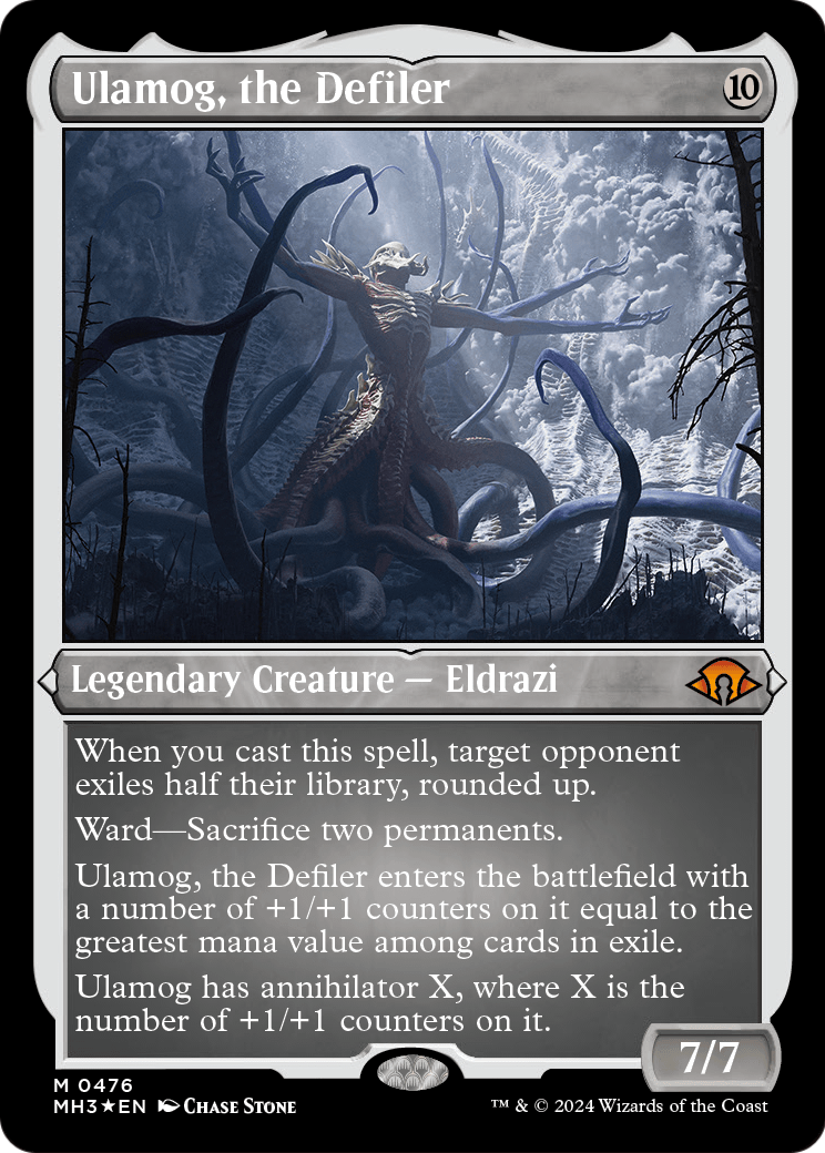 Ulamog, the Defiler (Foil Etched) (MH3-476) [Modern Horizons 3]