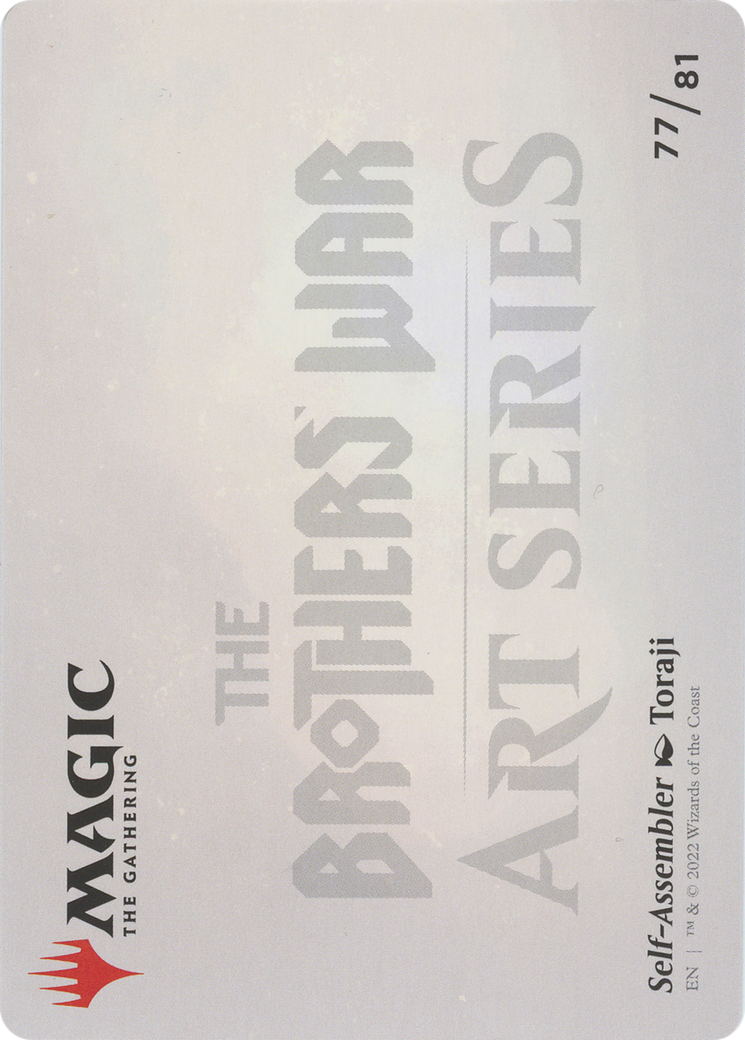 Self-Assembler // Self-Assembler (ABRO-077) (Borderless) [The Brothers' War Art Series]