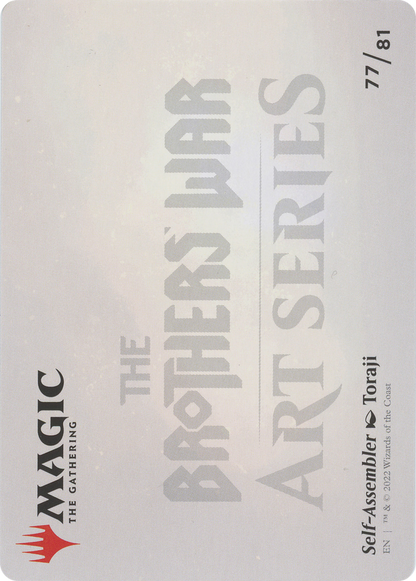 Self-Assembler // Self-Assembler (ABRO-077) (Borderless) [The Brothers' War Art Series]