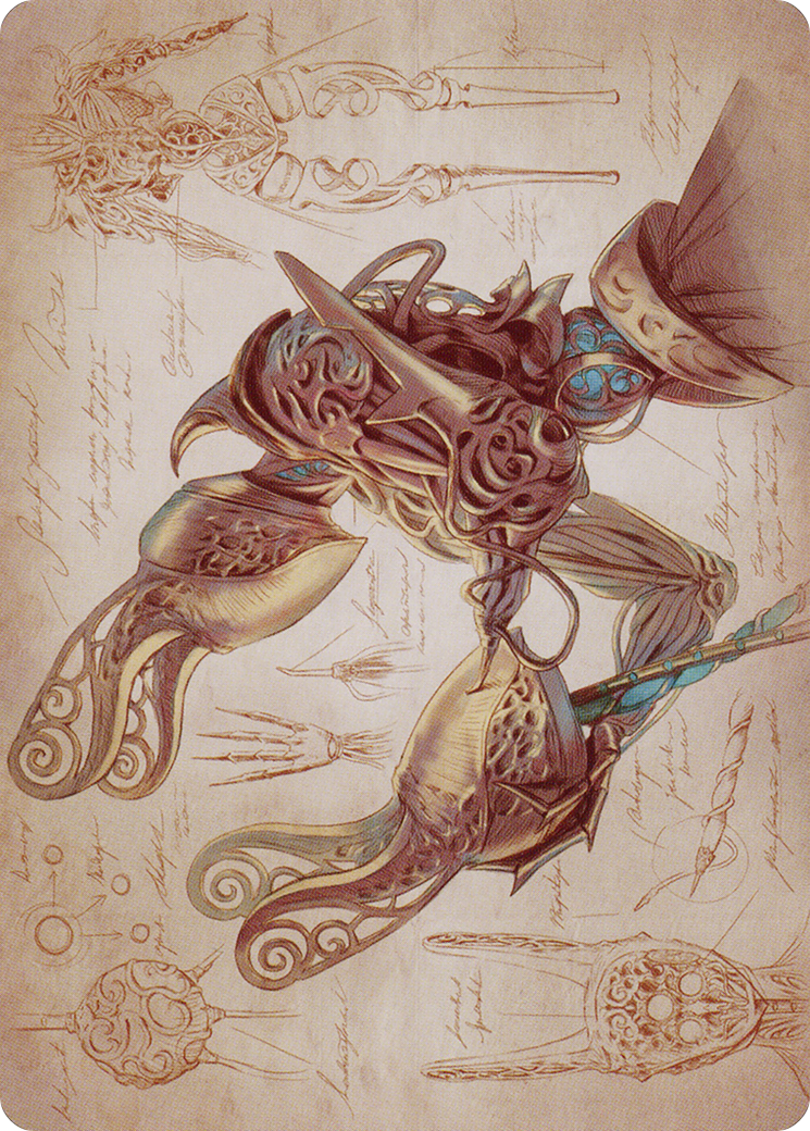 Self-Assembler // Self-Assembler (ABRO-077) (Borderless) [The Brothers' War Art Series] Foil